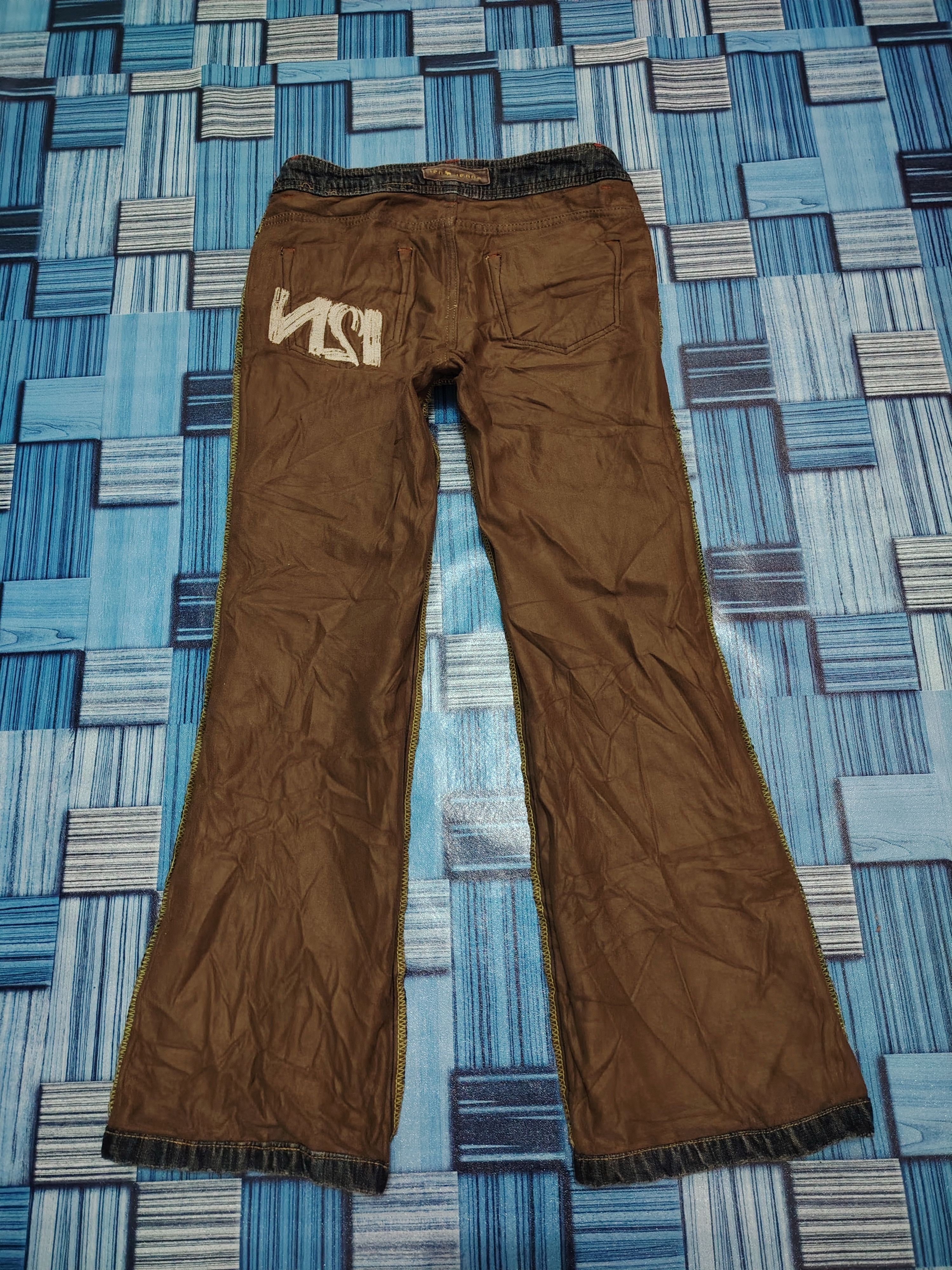 If Six Was Nine Japan I2N Bootcut Jeans Distressed Double Layer Flared Jeans Size US 30 / EU 46 - 18 Thumbnail