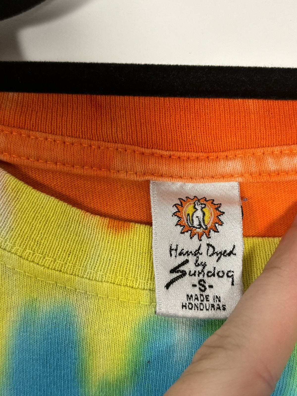 Vintage 🔥VINTAGE PSYCHEDELIA🔥ALICE IN WONDERLAND TIE DYE T-SHIRT Size US S / EU 44-46 / 1 - 4 Thumbnail