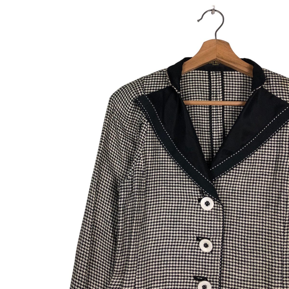 Hiroko Koshino Homme 🔥Vintage Cropped Jacket Hiroko Koshino Japan Issey Miyake Size US M / EU 48-50 / 2 - 7 Thumbnail