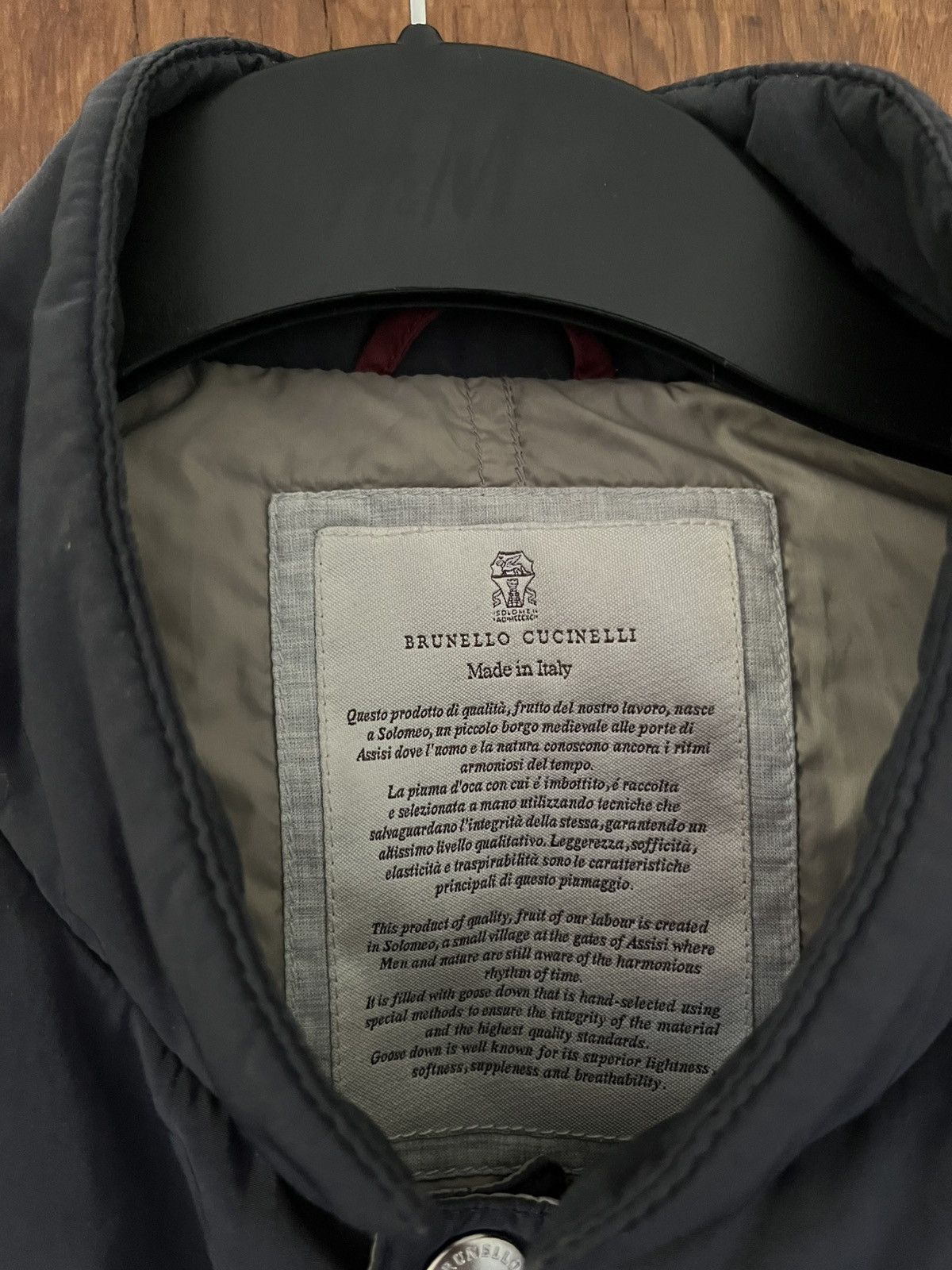 Brunello Cucinelli Brunello Cucinelli grey padded gilet size large Size US L / EU 52-54 / 3 - 2 Thumbnail
