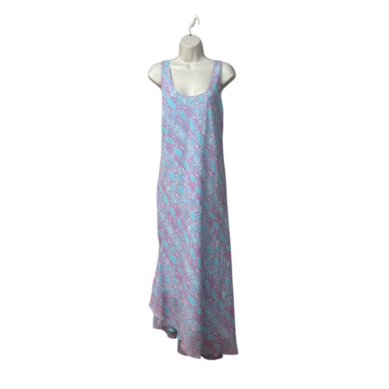 Diane von Furstenberg DVF Diane von Furstenberg Talia Tank Midi Dress In Sea Pytho Size M / US 6-8 / IT 42-44 - 3 Thumbnail