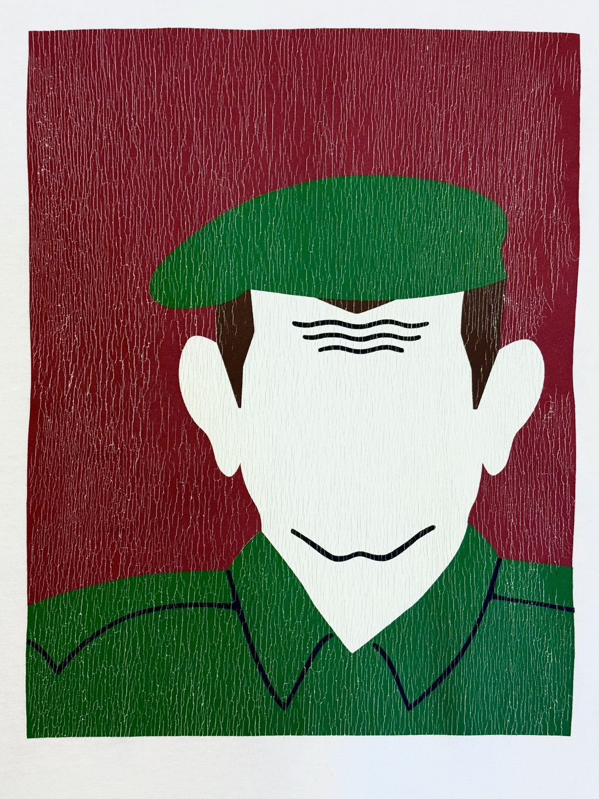Number (N)ine AW04 “Give Peace a Chance” Saddam Hussein George Bush Size US M / EU 48-50 / 2 - 5 Thumbnail