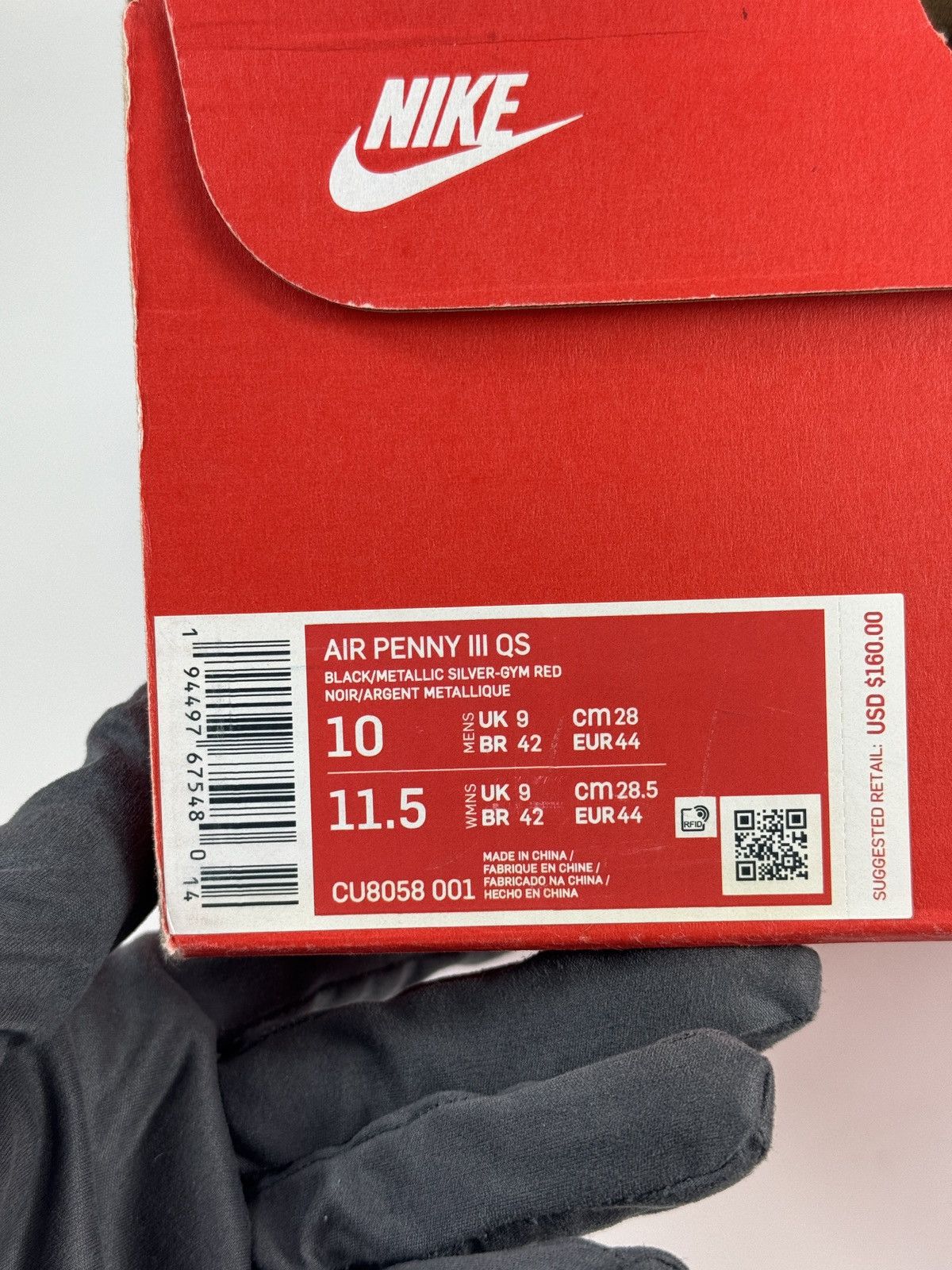 Nike NIKE AIR PENNY 3 SNEAKERS Size US 10 / EU 43 - 15 Thumbnail