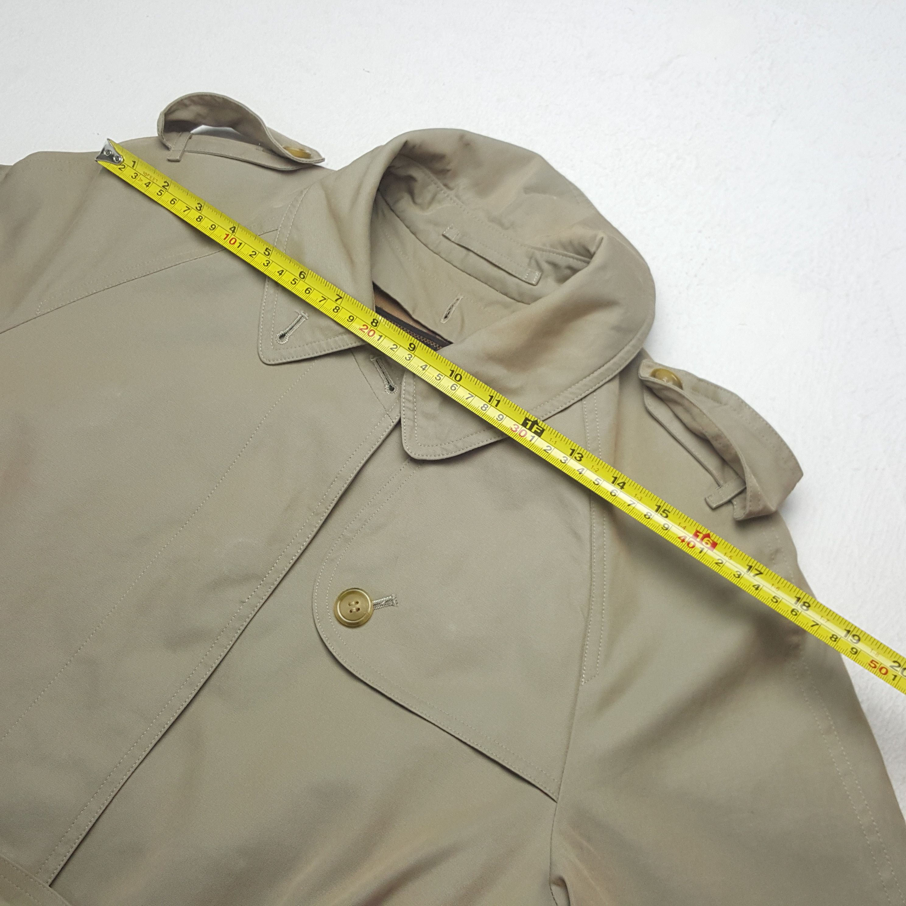 Burberry Vintage Burberry Italian Brand Trench Jacket C291N29 Size US S / EU 44-46 / 1 - 5 Thumbnail