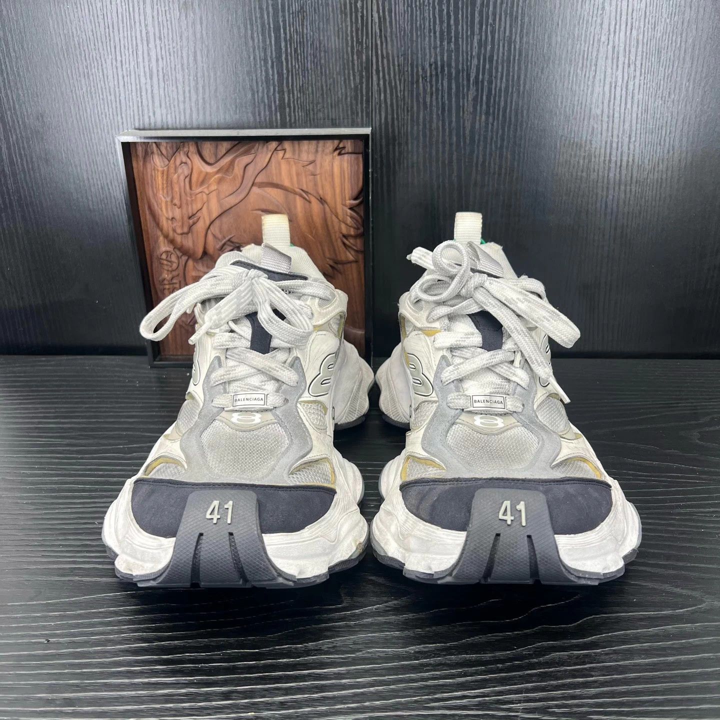 Balenciaga Balenciaga Cargo Pants White & Gray 41 Size US 8 / EU 41 - 2 Thumbnail