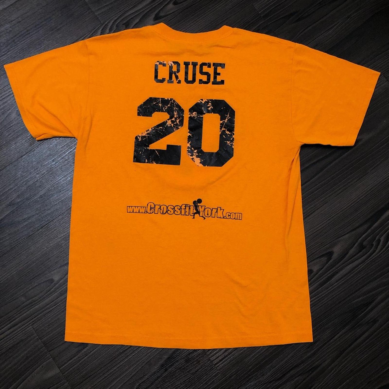 Jerzees Men’s ‘Orange Crush’ Soccer Graphic Tee Size US M / EU 48-50 / 2 - 2 Thumbnail