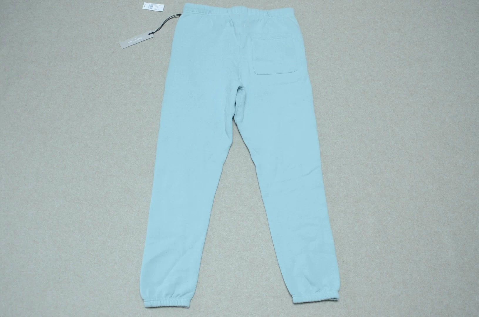 Fear of God FOG Essentials Fleece Lined Small Logo Sweatpants L Light Size US 38 / EU 54 - 6 Thumbnail