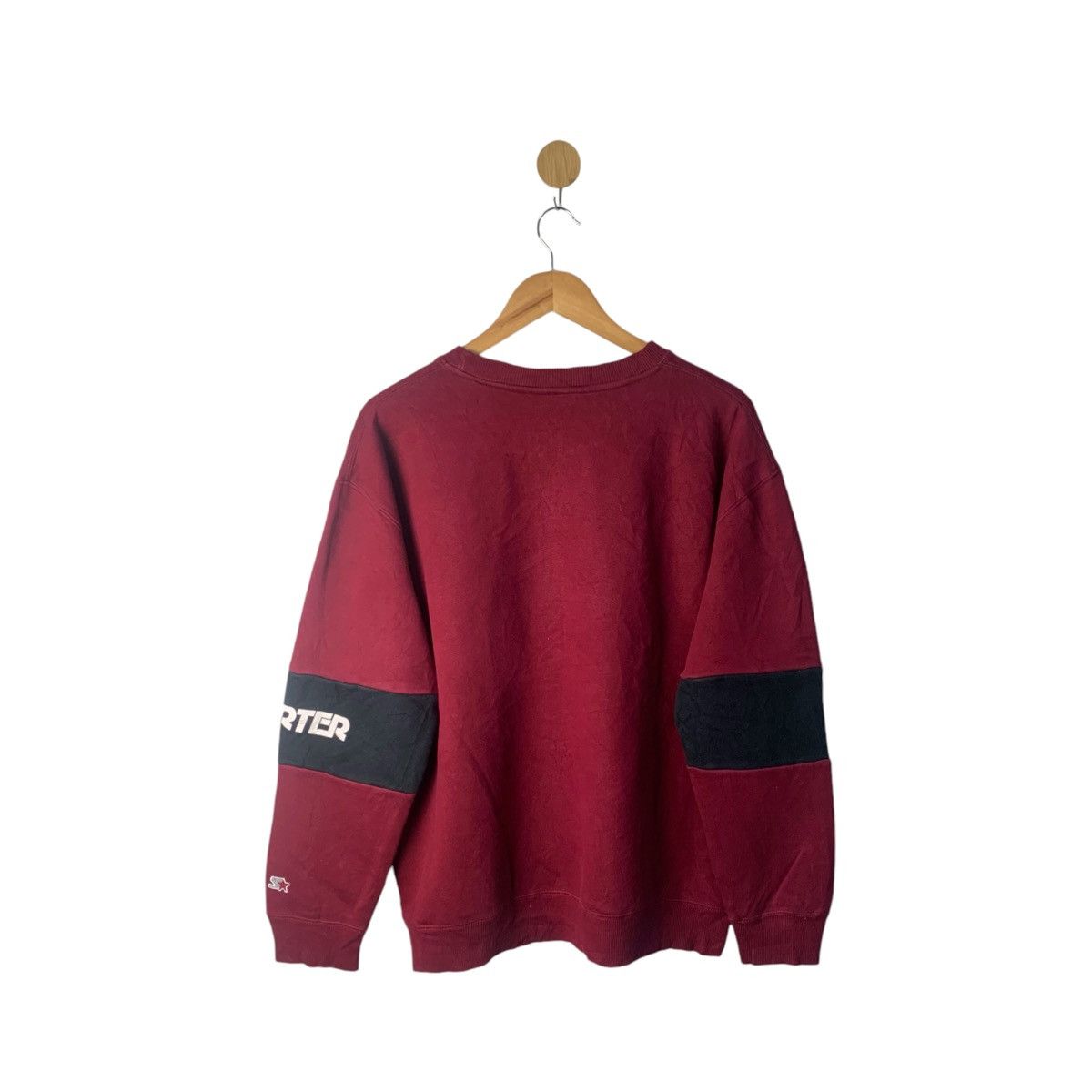 Starter × Vintage Vintage Starter Sweatshirt Jumper Pullover Crewneck Size US L / EU 52-54 / 3 - 2 Thumbnail
