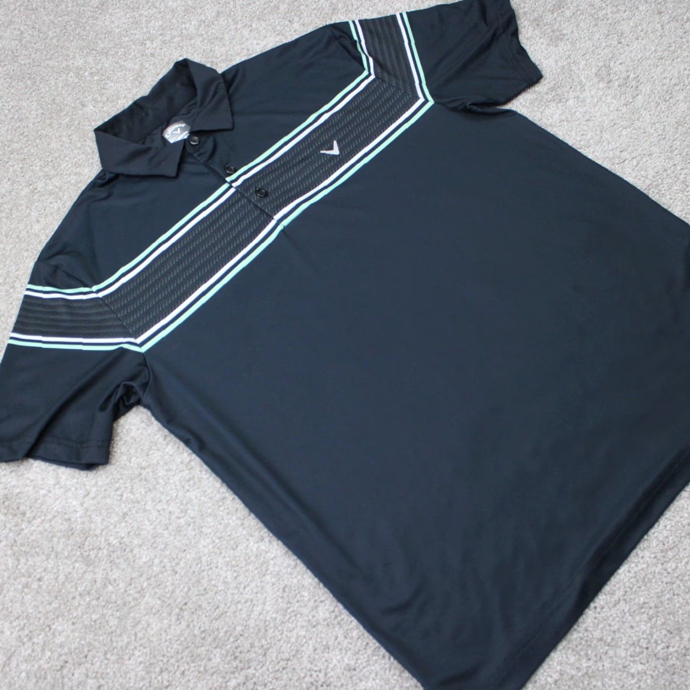 Callaway Callaway Polo Shirt Men M Blue Opti-Dri Golf Polyester Stretch Short Sleeve Polo Size US M / EU 48-50 / 2 - 5 Thumbnail