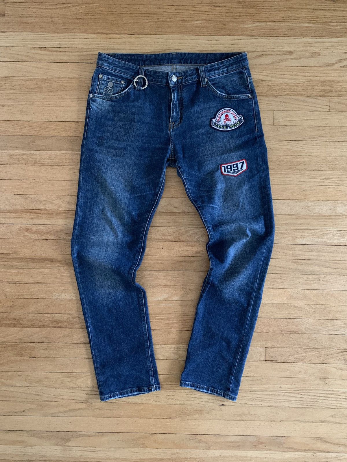 image of Vintage Mastermind Japan Denim in Vintage Washed Denim, Men's (Size 36)