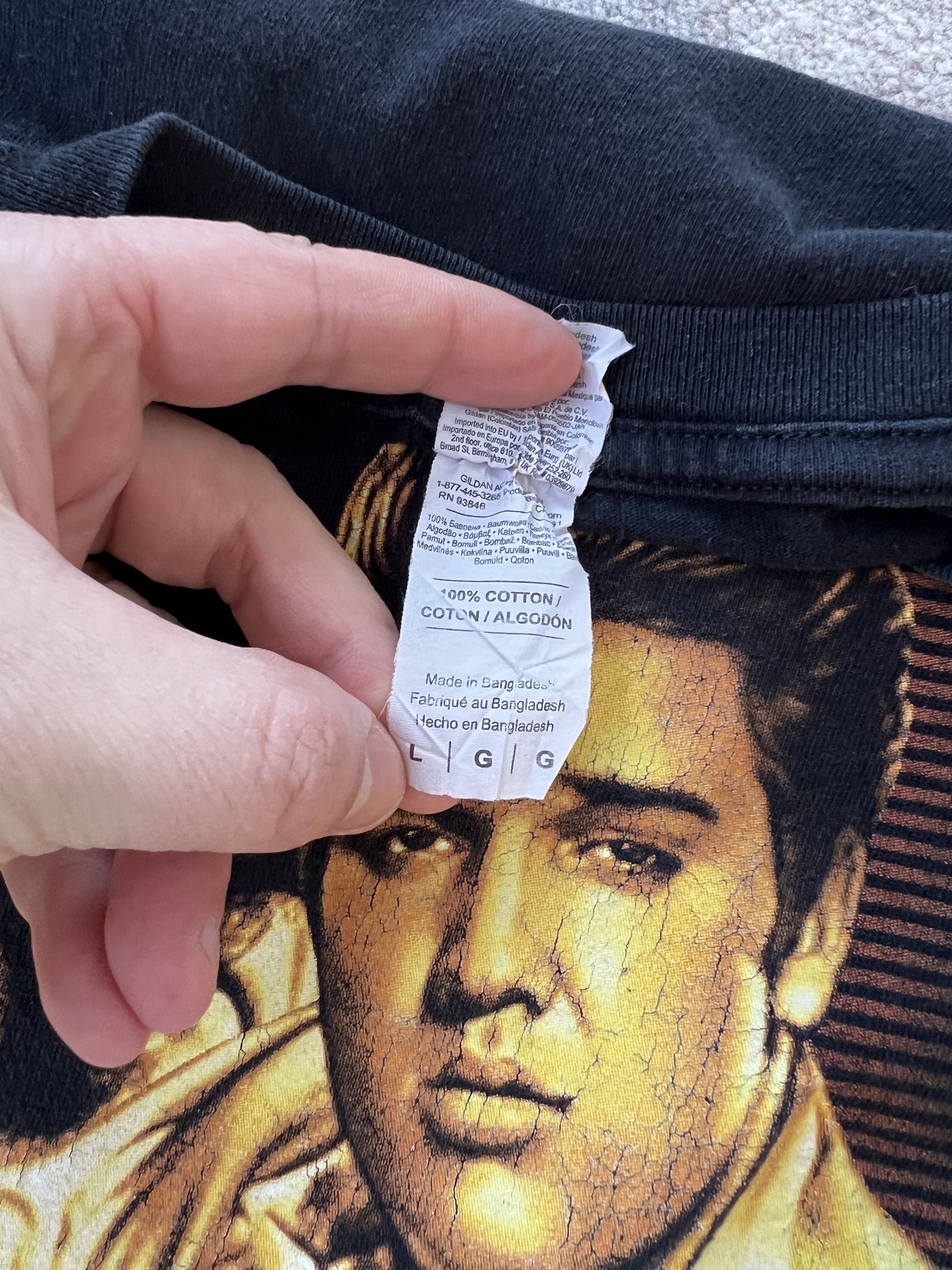 Band Tees Elvis Presley Rock & Roll Singer 1935-1977 Tee Size US L / EU 52-54 / 3 - 4 Thumbnail