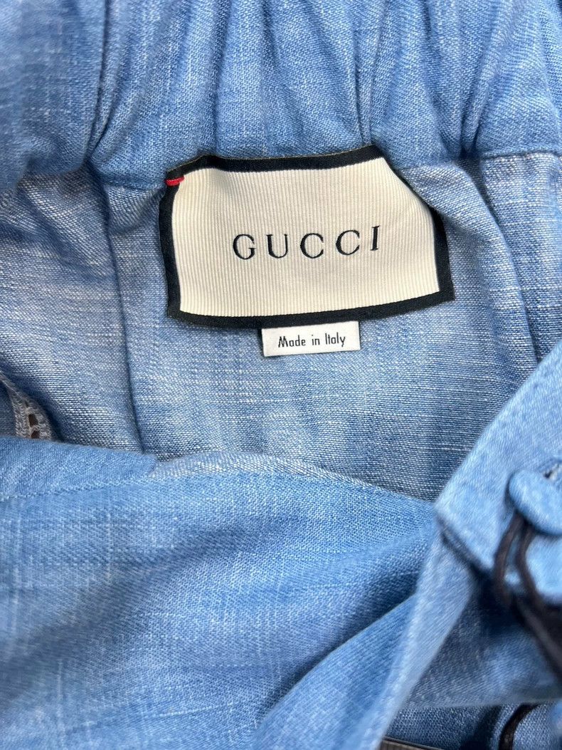 Gucci Gucci Lace soft denim shorts 2504-Nextarrow Size 29" - 3 Thumbnail