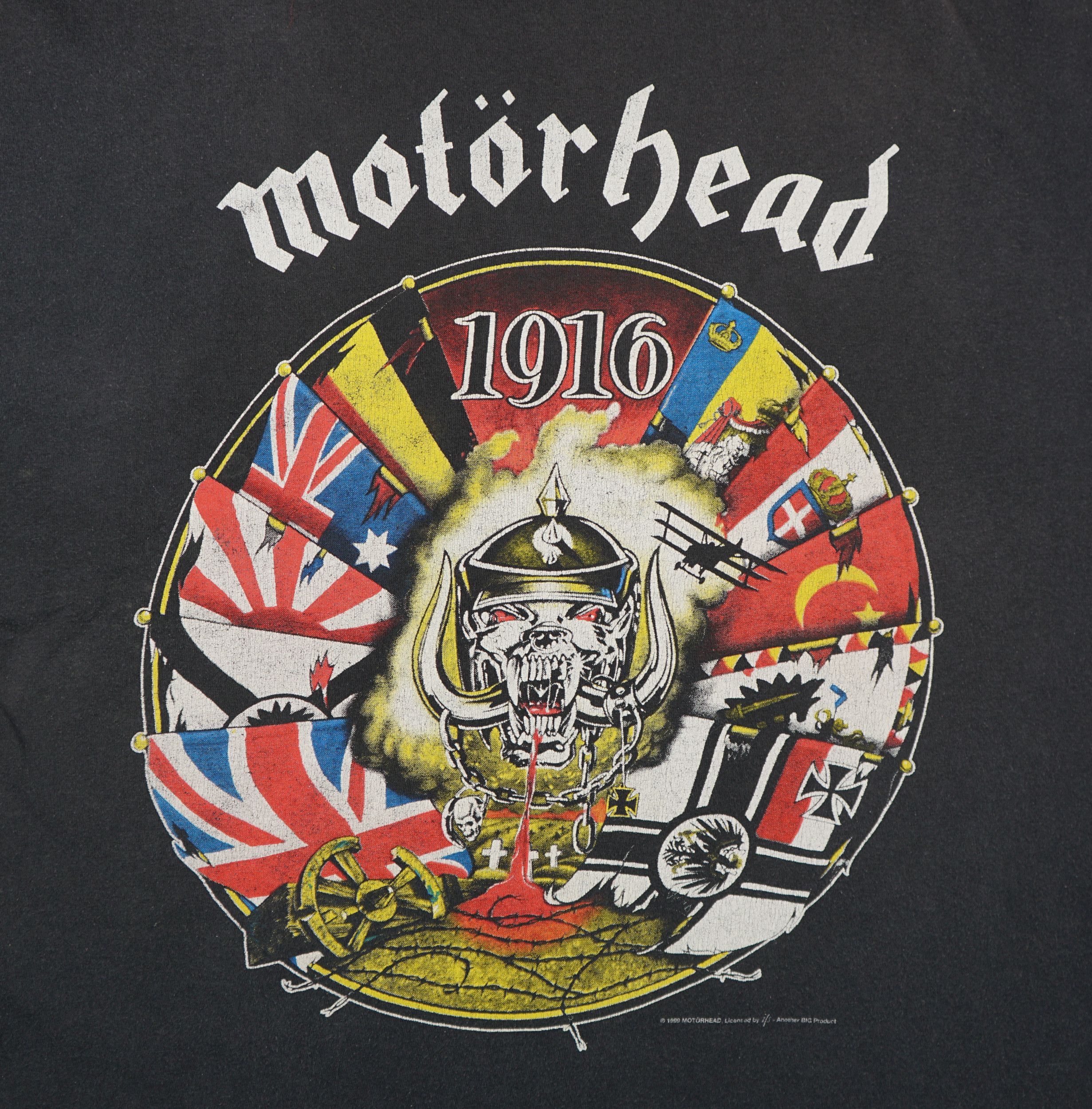Band Tees × Vintage Vintage 1999-00 Motorhead Concert T-Shirt Size US XL / EU 56 / 4 - 2 Thumbnail
