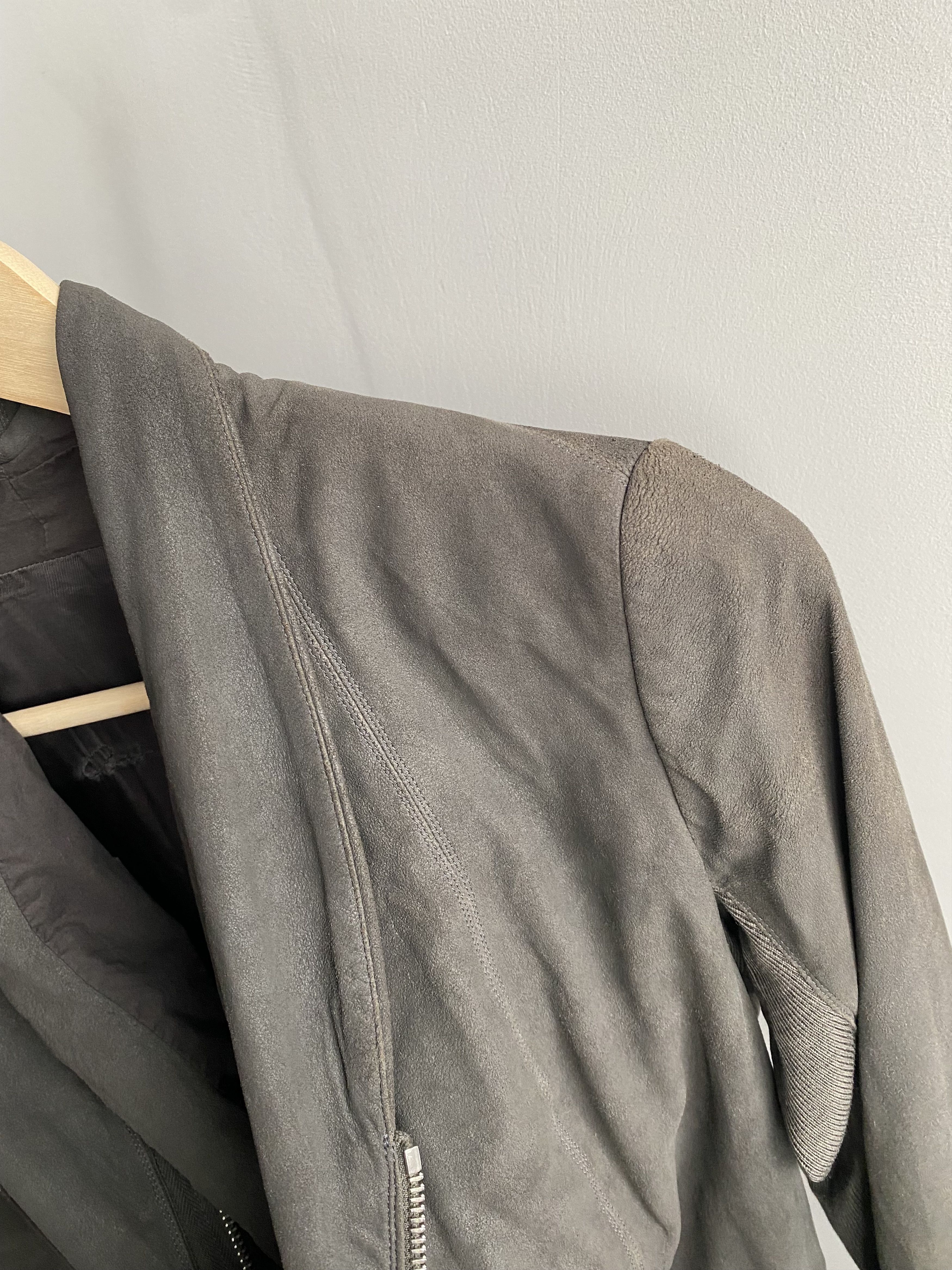 Rick Owens Rick Owens Princess Shawl-Collar Leather DRKSHDW UK10 / US8 Size L / US 10 / IT 46 - 7 Thumbnail
