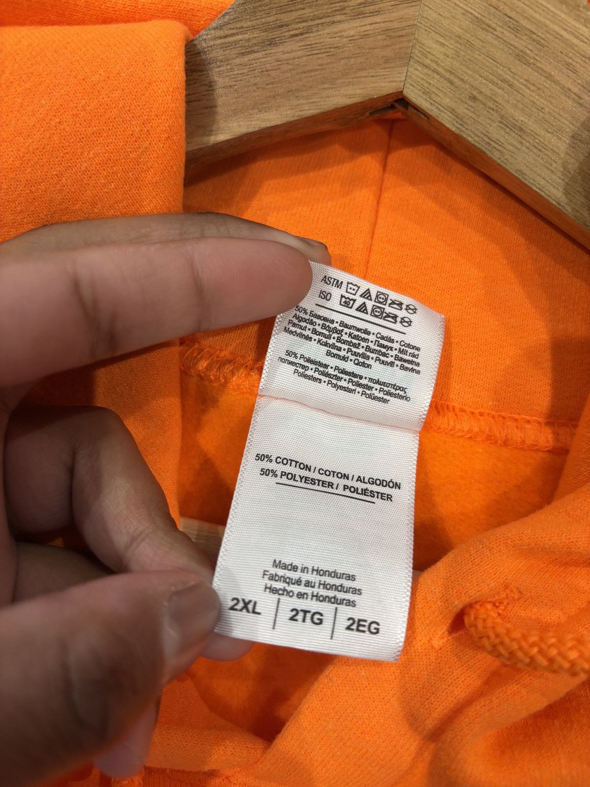 Kanye West Kanye West Pablo Toronto Hoodie Orange Size: XXL Size US XXL / EU 58 / 5 - 6 Thumbnail
