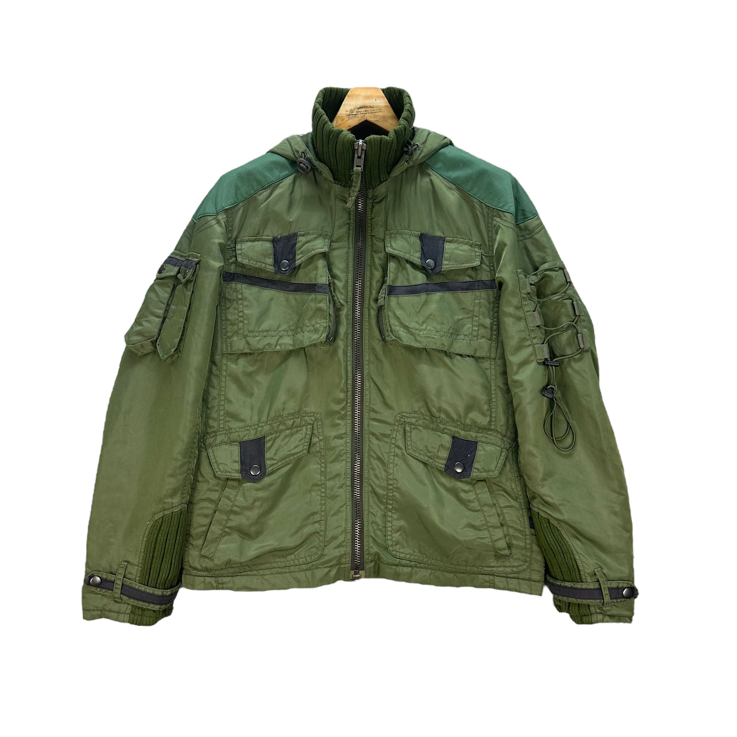 Avirex AVIREX VARSITY AEROSPACE MULTIPOCKER HOODIE JACKET #8462-010 Size US L / EU 52-54 / 3 - 1 Thumbnail