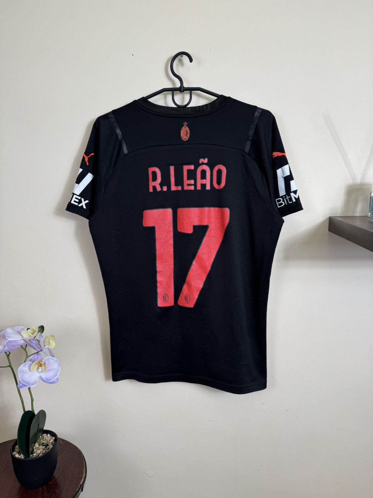 Puma Puma AC Milan Jersey 2021-2022 Third Kit Short R. Leao #17 Size US M / EU 48-50 / 2 - 22 Thumbnail