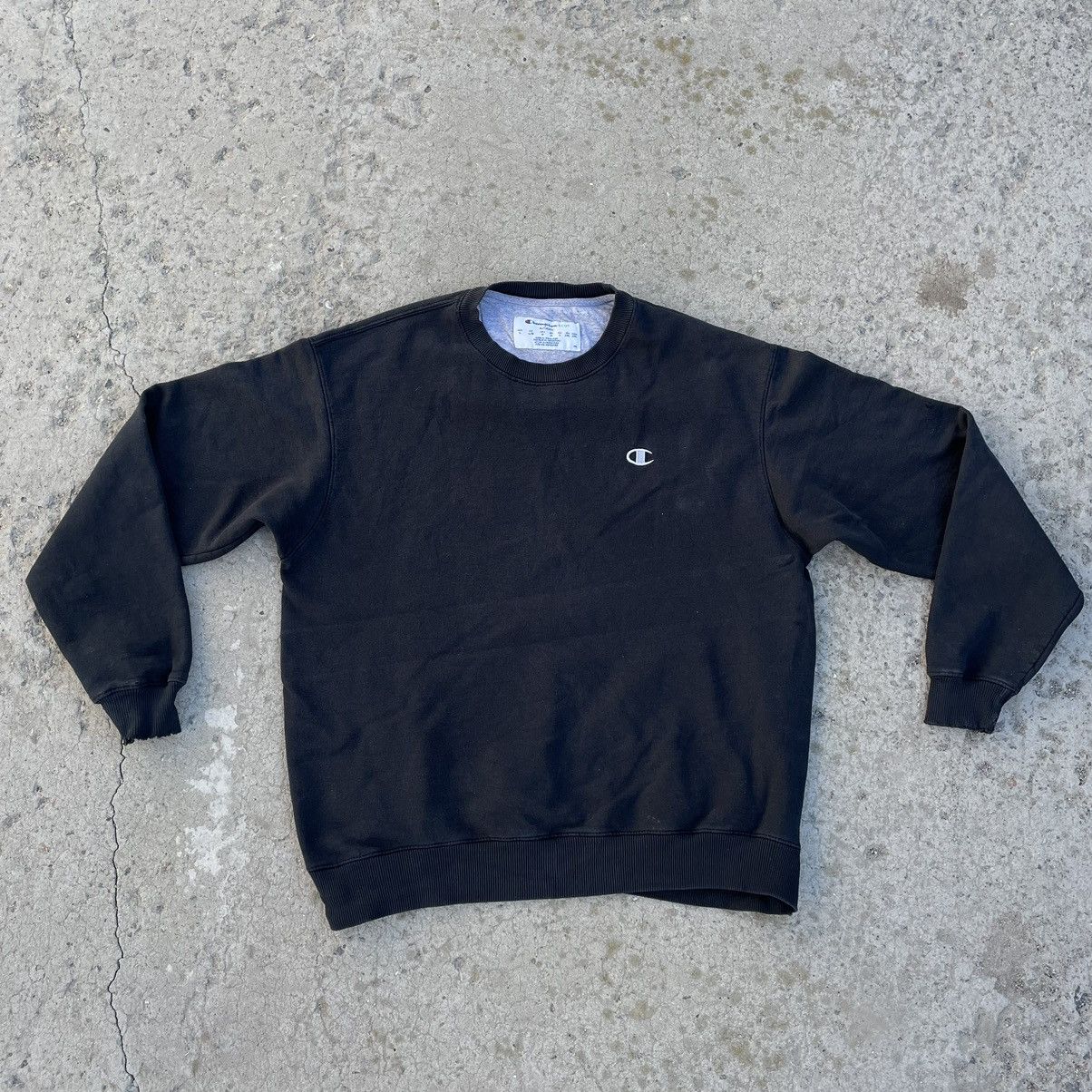 Champion × Vintage Vintage Sweatshirt Champion Basic Fir Y2K 90s Style USA Size US L / EU 52-54 / 3 - 1 Thumbnail
