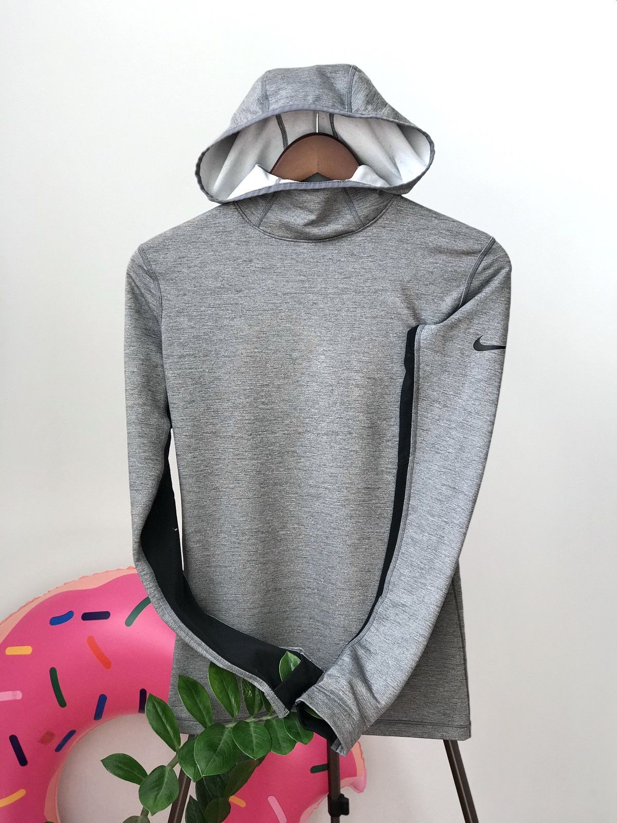 Nike Nike Pro Hyperwarm Training Running Hoodie Size XS / US 0-2 / IT 36-38 - 2 Thumbnail