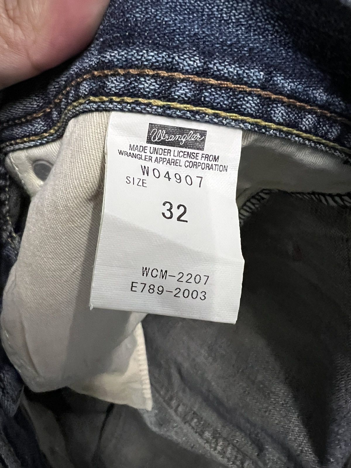 Vintage × Wrangler WRANGLER FLARE JEANS Size US 32 / EU 48 - 14 Thumbnail