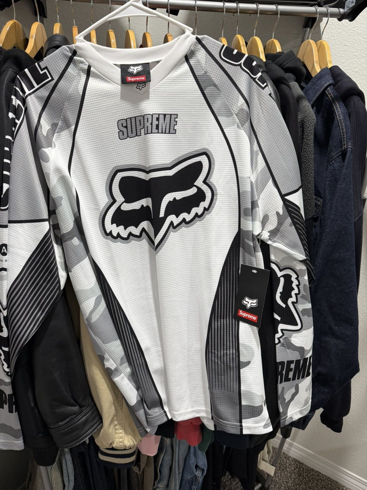 Fox Racing × Supreme Supreme fox racing dmx jersey | Grailed