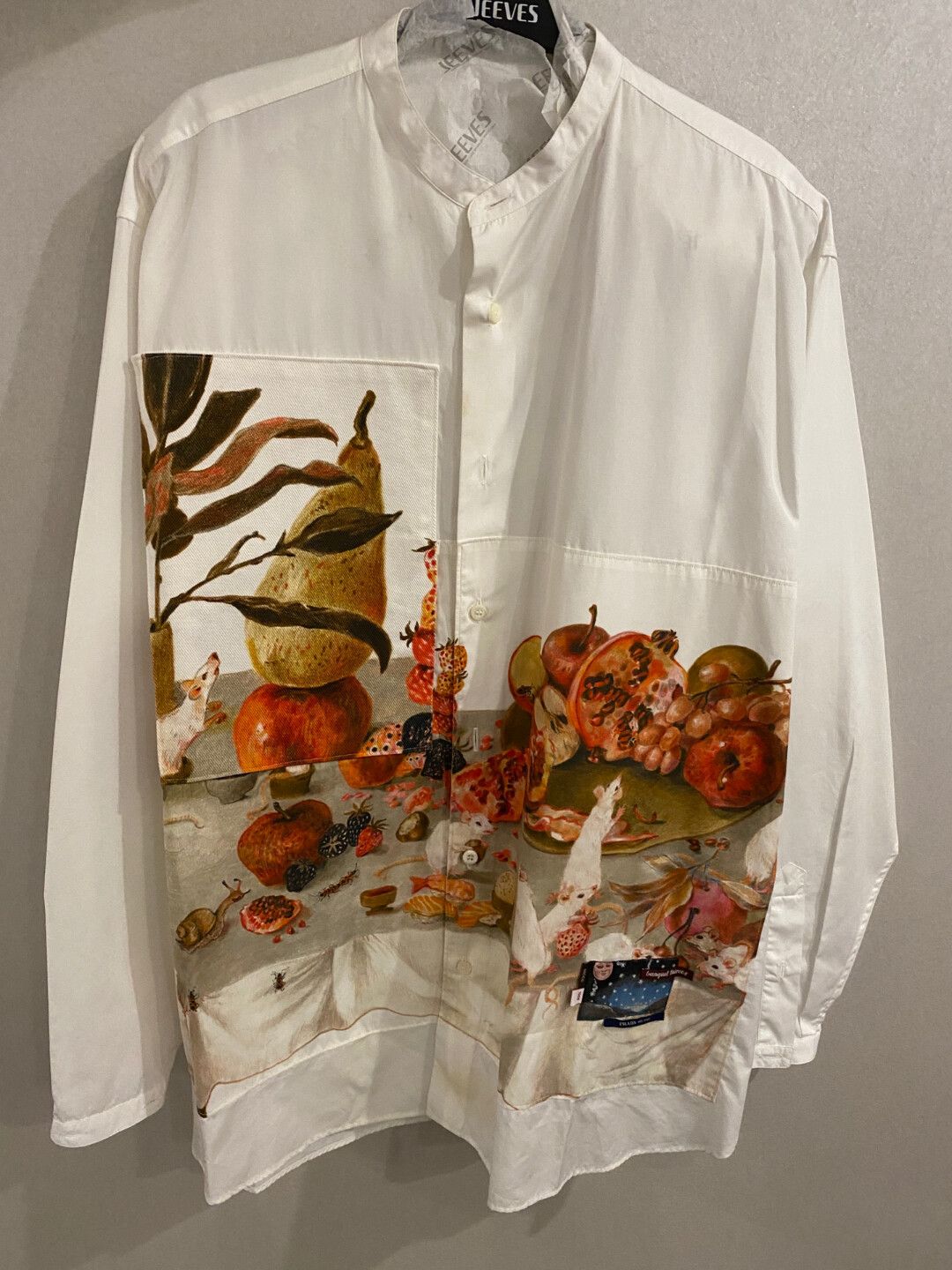 Prada Prada Oil Painting Shirt 2501-Nextarrow Size US S / EU 44-46 / 1 - 1 Thumbnail