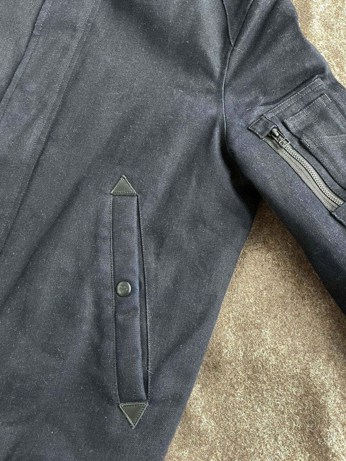 I. Spiewak And Sons I. Spiewak & Sons Denim Bomber Jacket Size US L / EU 52-54 / 3 - 5 Thumbnail