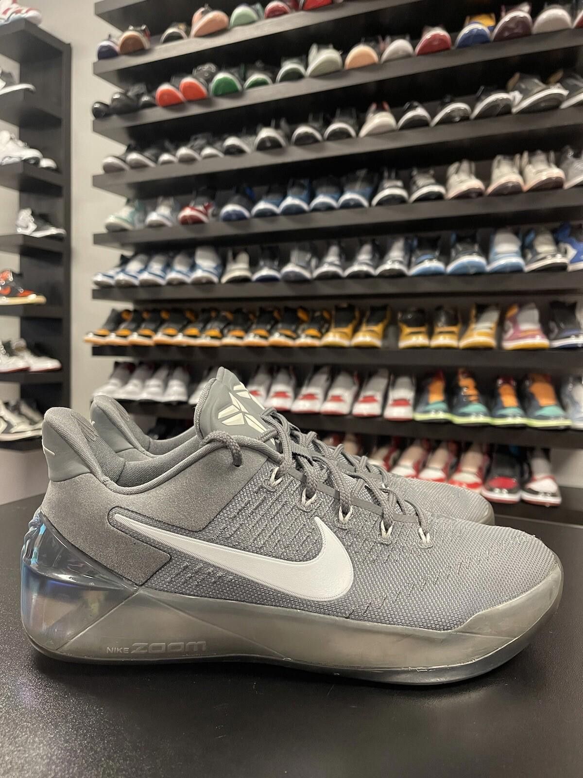 Nike Size 11 - Nike Kobe A.D. Cool Grey 2016 Cool Grey White Size US 11 / EU 44 - 3 Thumbnail