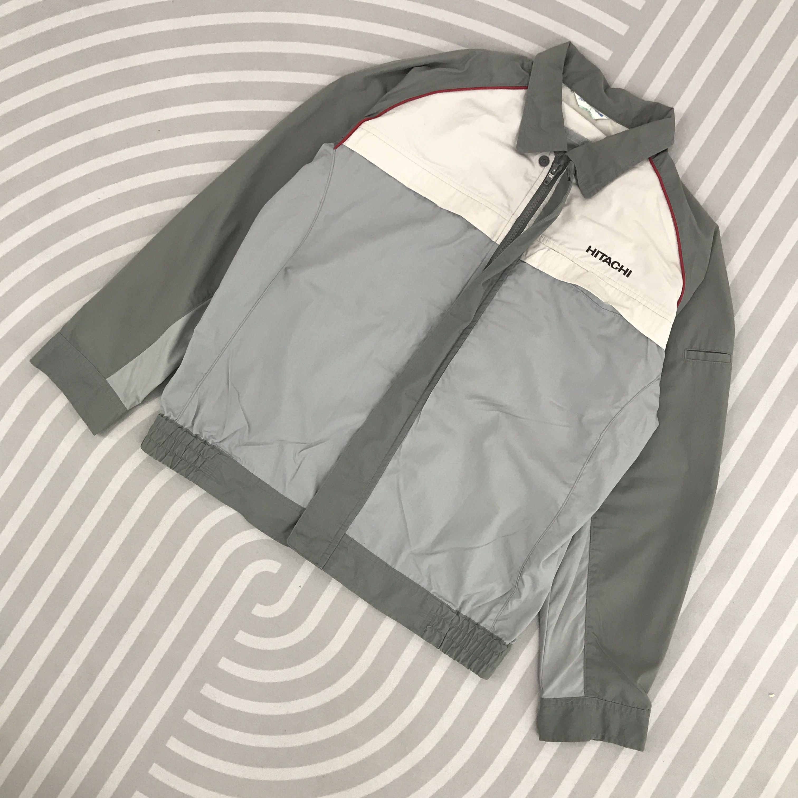 Japanese Brand × Vintage Vintage Hitachi work uniform Japan Jacket Size US L / EU 52-54 / 3 - 3 Thumbnail