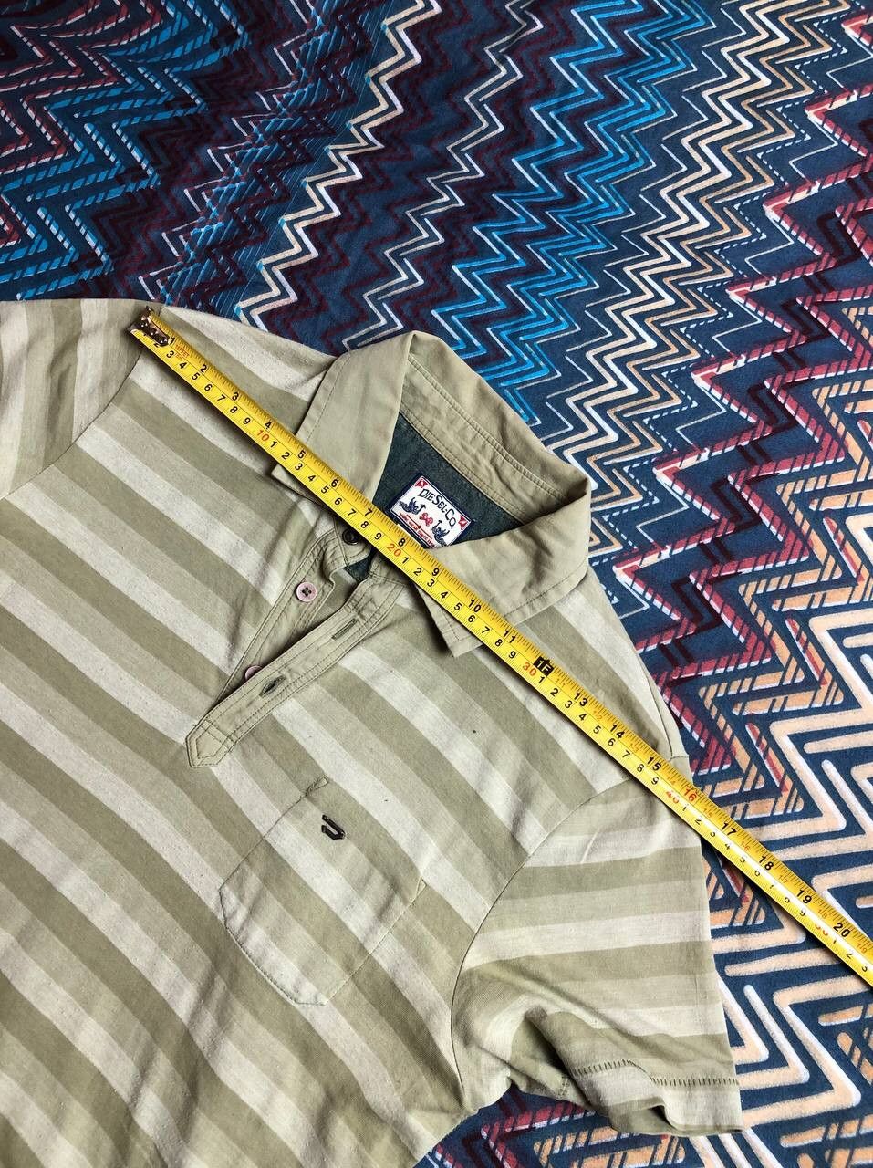 Diesel × Vintage Vintage Y2K Diesel Wash Logo T-shirt Size US M / EU 48-50 / 2 - 10 Thumbnail
