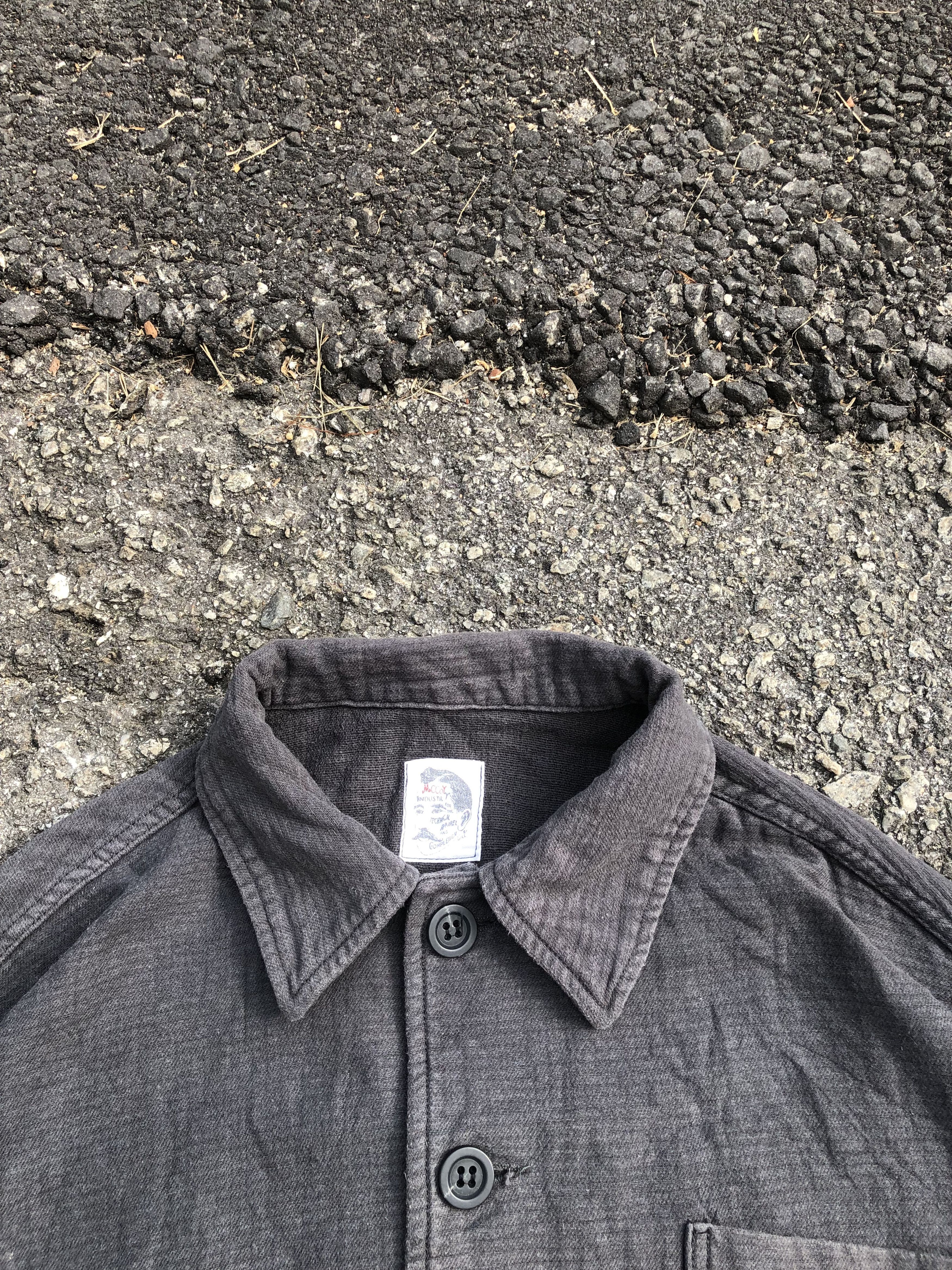 The Real McCoy's Vintage Sunfaded McCoy Industry By Gill Button Ups Jacket Size US XL / EU 56 / 4 - 3 Thumbnail
