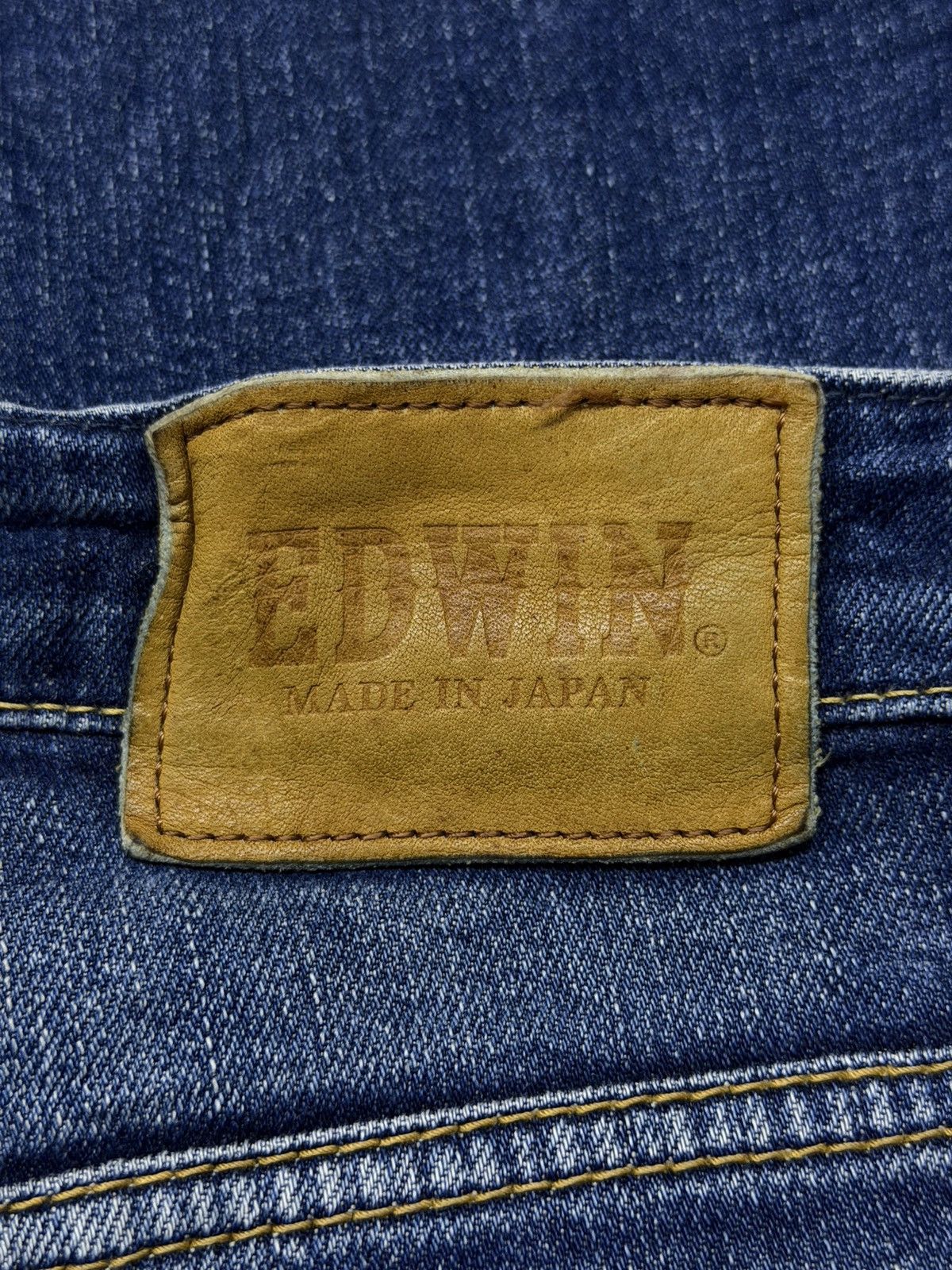 Edwin Vintage Edwin E504R Japan Denim Jeans | Relaxed Straight W34 Size US 34 / EU 50 - 11 Thumbnail
