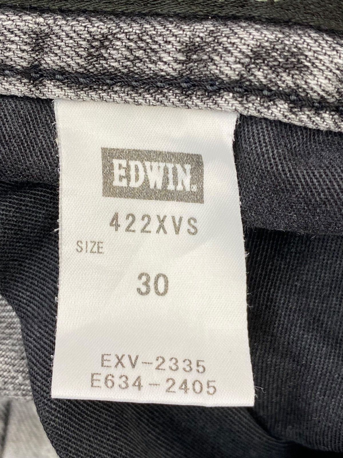 Edwin Vintage Edwin 422 Faded Wash Ripped Jeans Size US 30 / EU 46 - 12 Thumbnail
