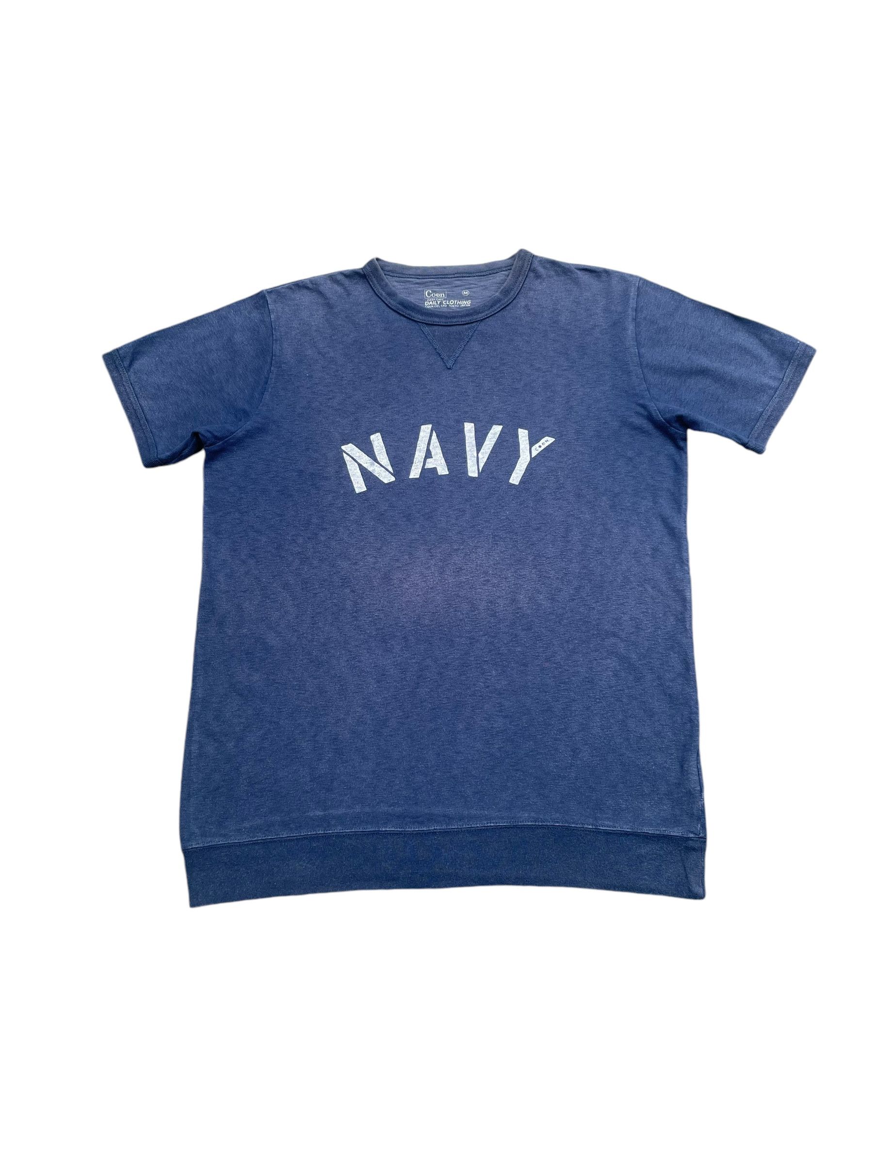 Japanese Brand Coen Us Navy Crewneck Size US M / EU 48-50 / 2 - 1 Thumbnail