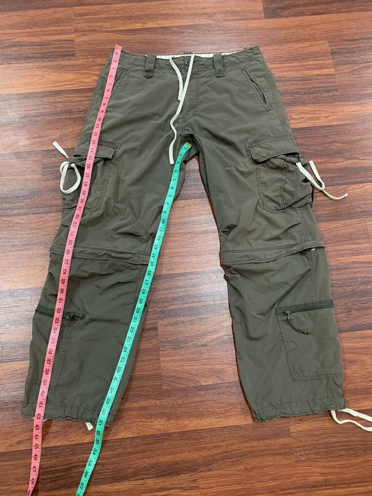 If Six Was Nine Sunny Cloud Baggy Cargo Pants Size US 37 - 6 Thumbnail