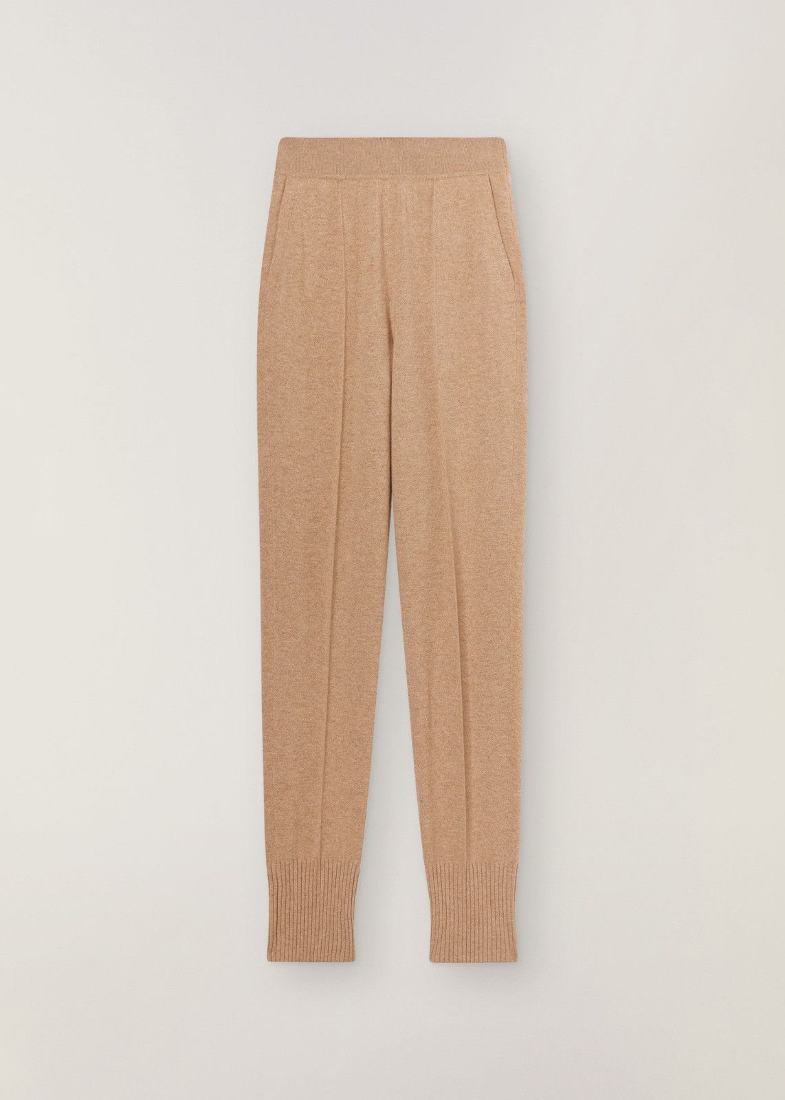 Loro Piana o1srvl11e1224 Mellbreak Cashmere Pant in Beige Size 26" / US 2 / IT 38 - 1 Thumbnail