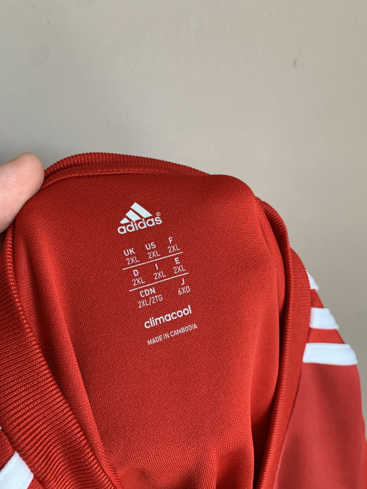 Adidas Bayern Munchen 2018 Football Sweatshirt Adidas Soccer Sz XXL Size US XXL / EU 58 / 5 - 14 Thumbnail