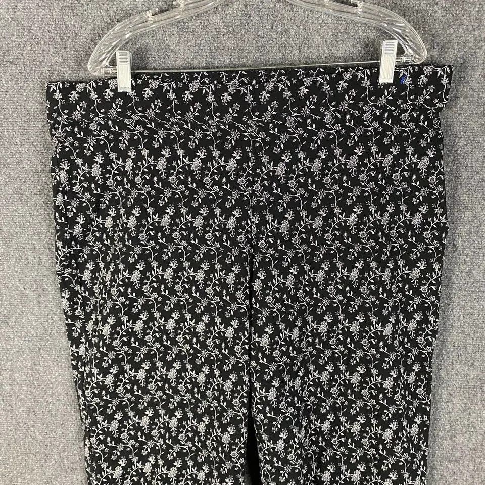Avenue Avenue Capri Pants Women's 20 Pull On Stretch Viscose Blend Size 42" / US 20 - 2 Thumbnail