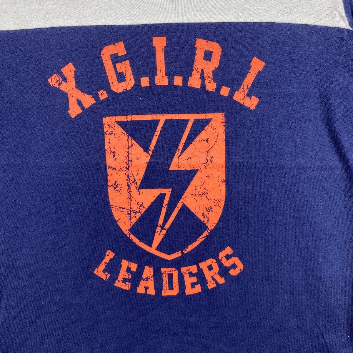 Japanese Brand Japanese Streetwear X-GIRL LEADERS Raglan Women Tops Tee Size S / US 4 / IT 40 - 2 Thumbnail