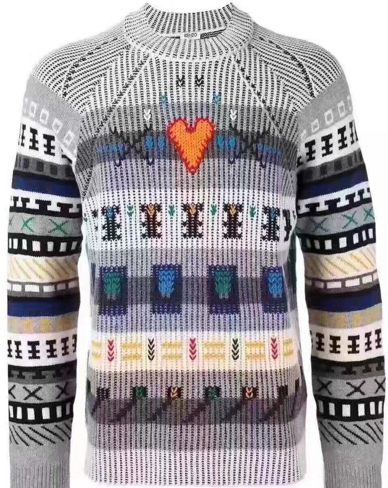 Kenzo KENZO Knitted sweater Size US M / EU 48-50 / 2 - 1 Thumbnail