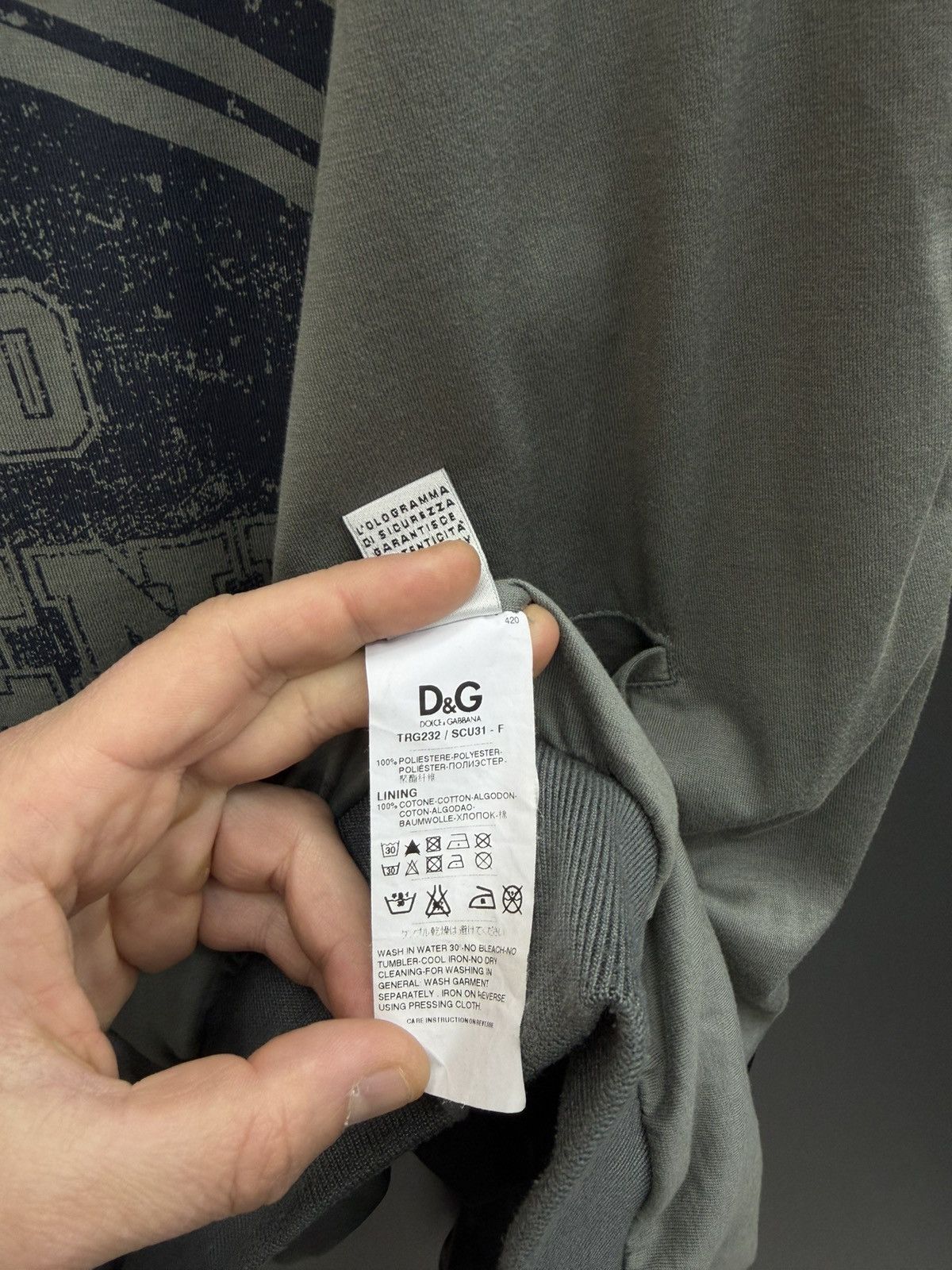 Dolce & Gabbana D&G Dolce Gabbana Bomber Jacket Men’s Size 56 Size US XL / EU 56 / 4 - 12 Thumbnail