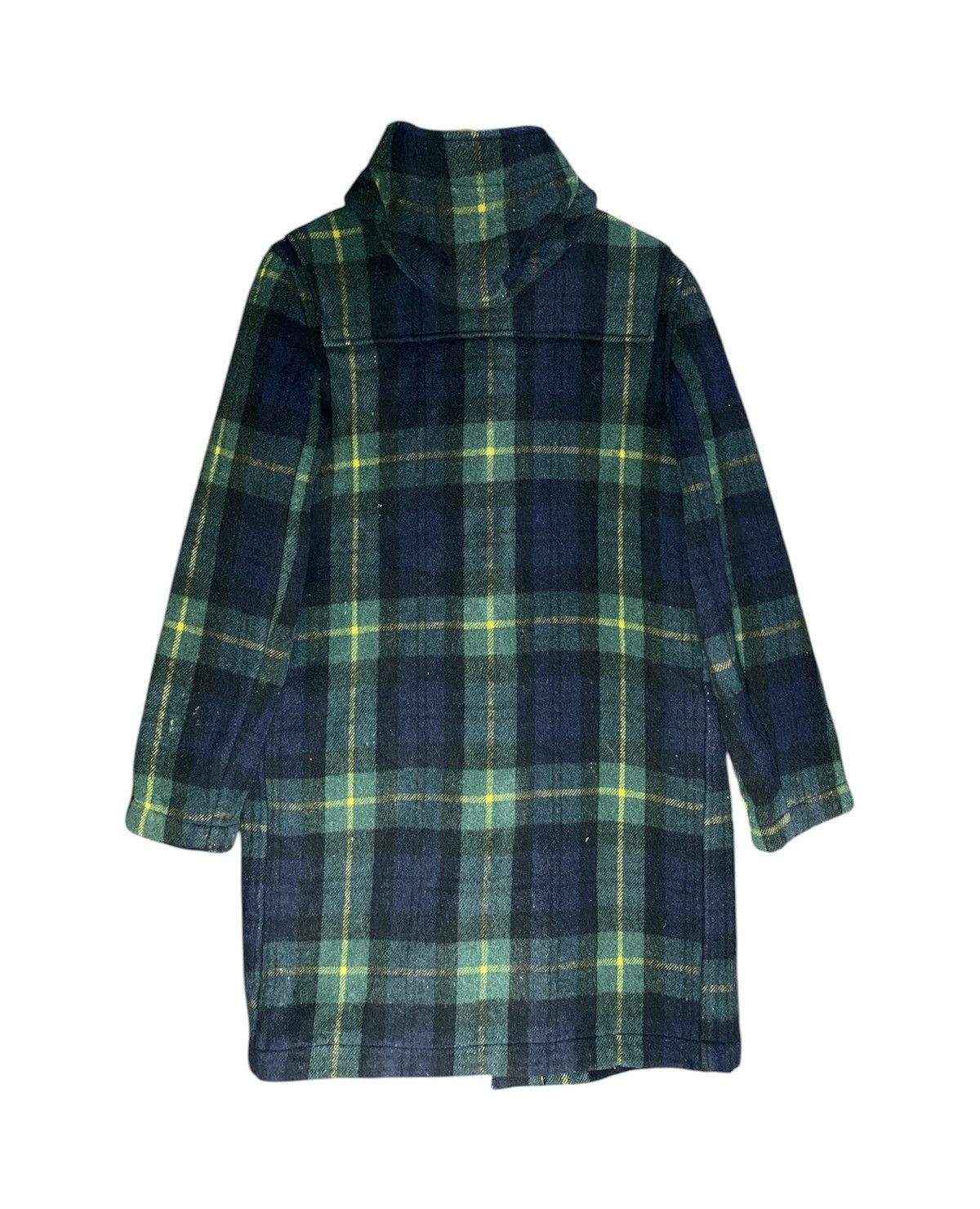 Vintage Gloverall Duffle Plaid Wool Jacket