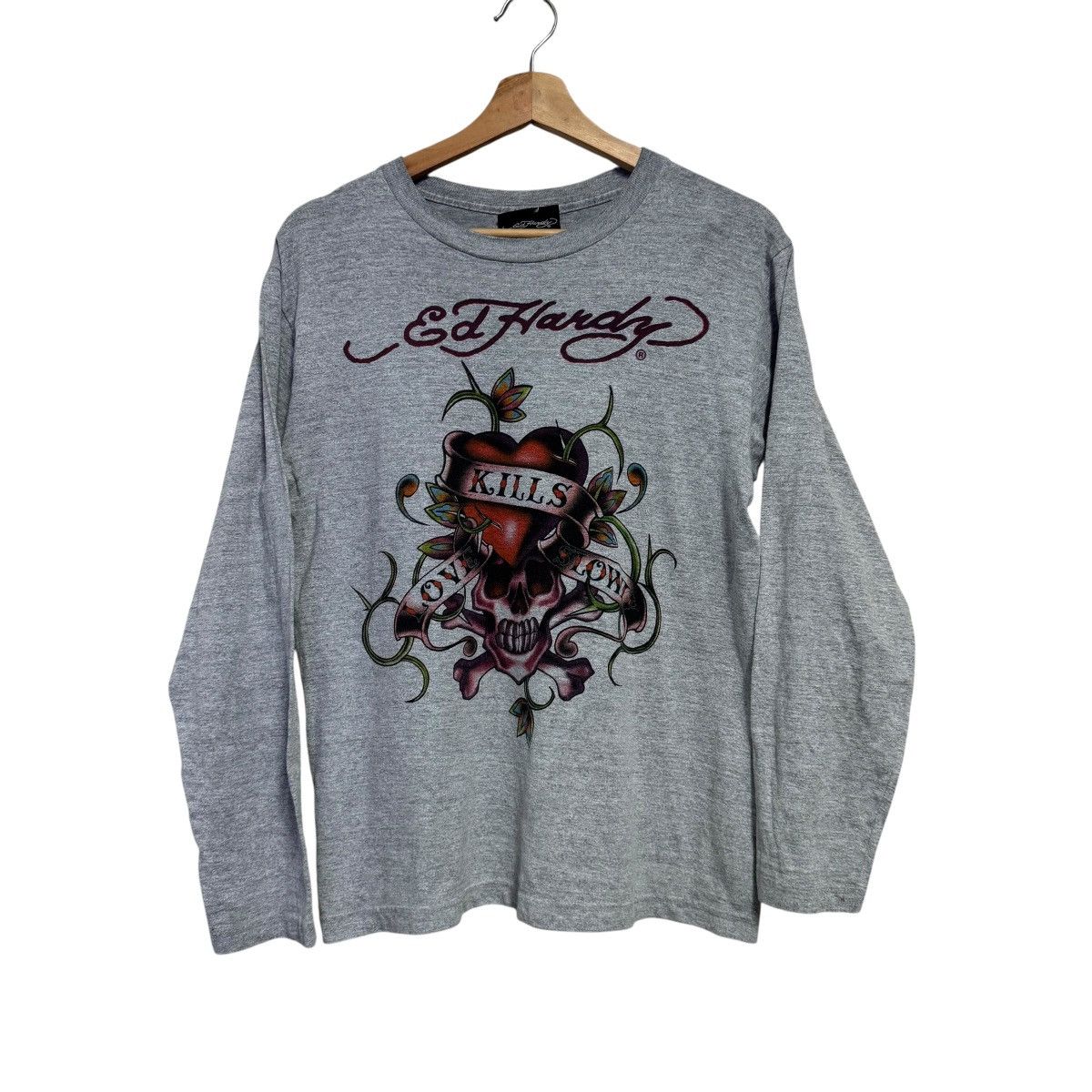 Ed Hardy Vintage Ed Hardy Longsleeve Shirt Size US M / EU 48-50 / 2 - 1 Thumbnail