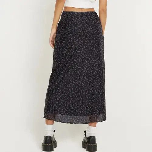 Japanese Brand × Vintage Vintage Y2k Floral Long Skirt Size 28" / US 6 / IT 42 - 2 Thumbnail