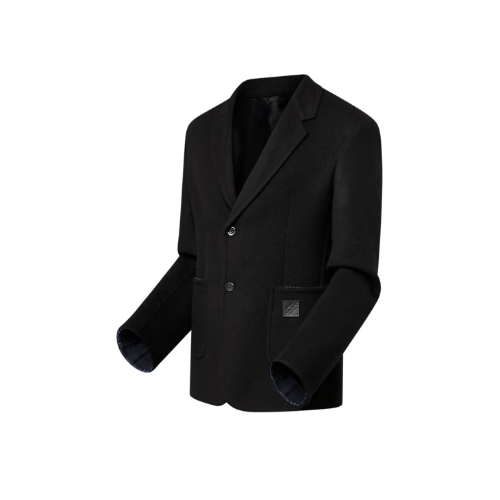 Louis Vuitton Double Face Cashmere and Wool Blend Blazer - 48 S Size 48S - 2 Thumbnail