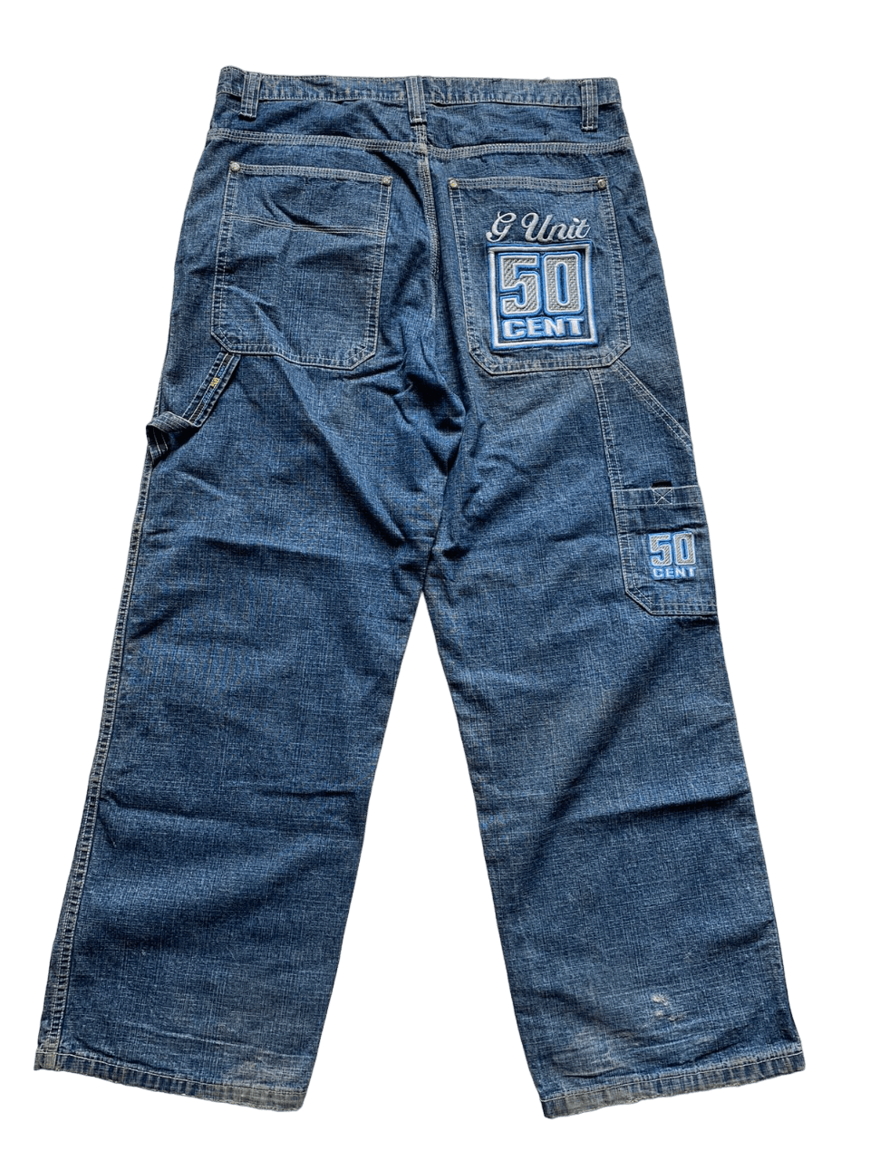 Vtg 90's 50CENT Baggy Pants Denim Rare Items