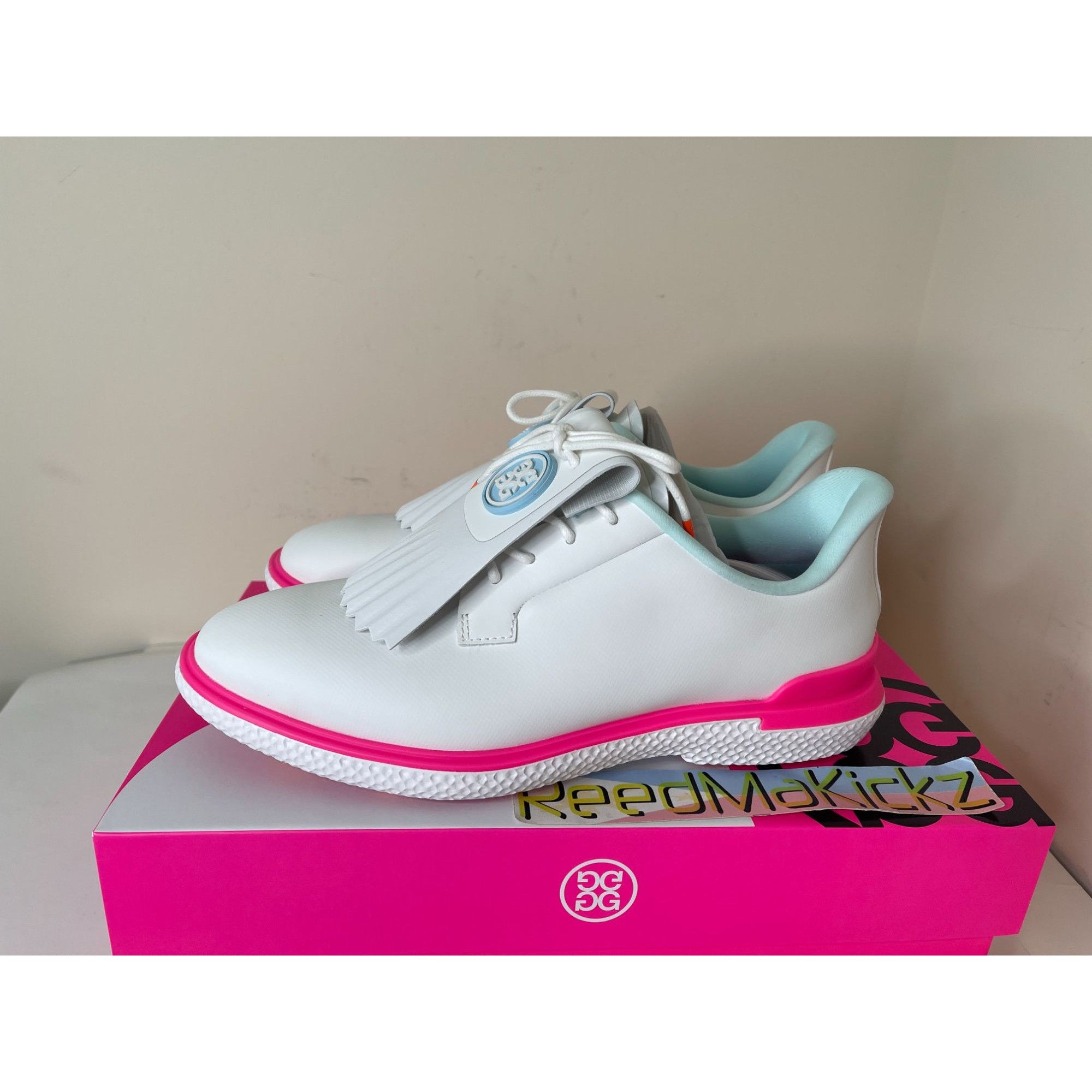 G/FORE G/FORE GALLIVAN2R KILTIE GOLF SHOES PINK WOMENS 9.5US Size US 9.5 / IT 39.5 - 5 Thumbnail