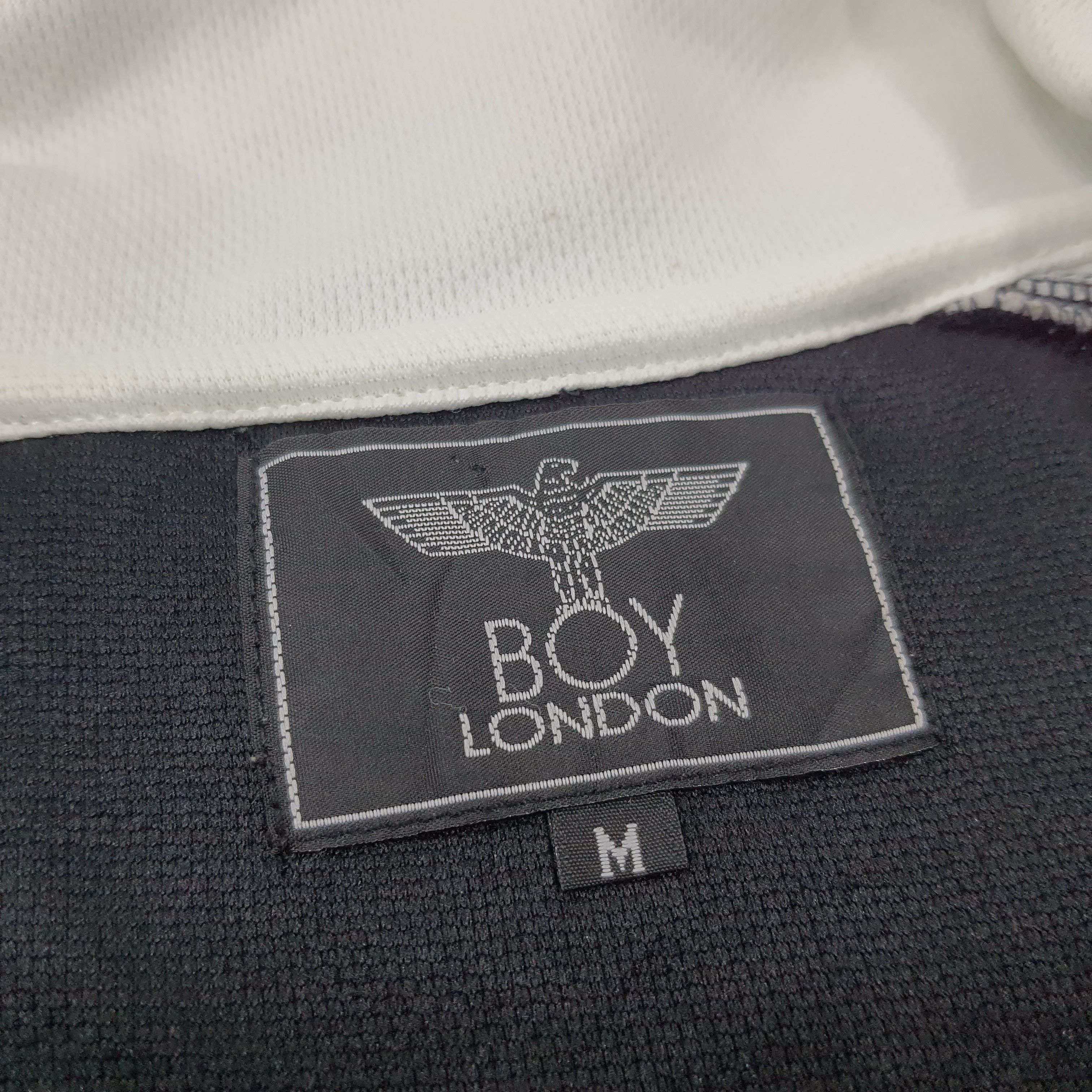 Boy London Vintage Boy London Half Zipper Tshirt C239N77 Size US M / EU 48-50 / 2 - 6 Thumbnail