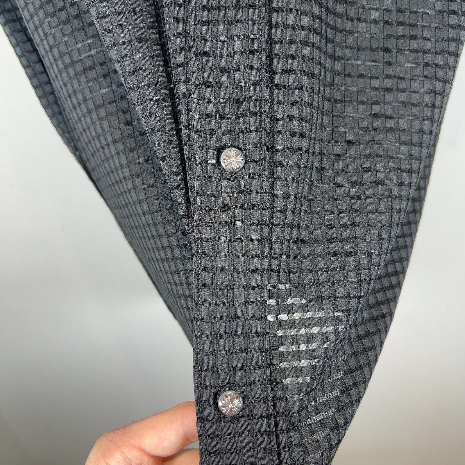 Chrome Hearts Chrome Hearts Cross Ball Button Up Shirt Size US M / EU 48-50 / 2 - 4 Thumbnail