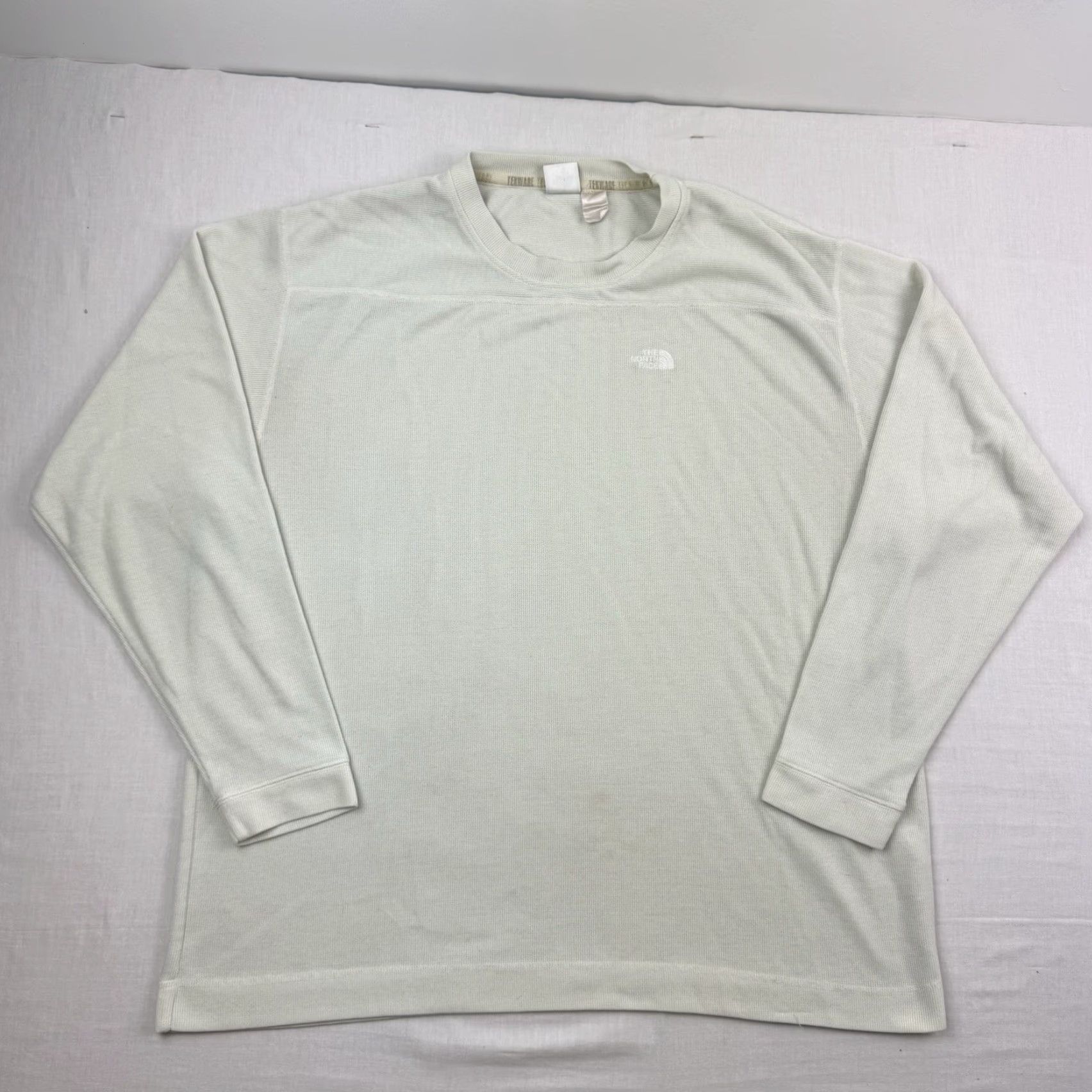 The North Face VINTAGE The North Face Sweatshirt Adult XL Long Sleeve Hiking Outdoor Ivory Mens Size US XL / EU 56 / 4 - 2 Thumbnail